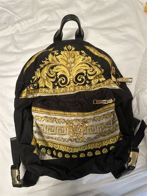 versace palazzo backpack|versace summer backpack for men.